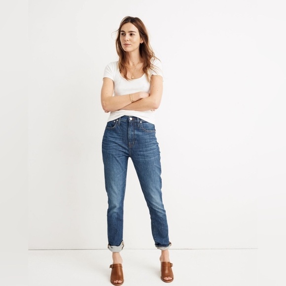 Madewell Denim - Madewell High-Rise Slim Boyjean
